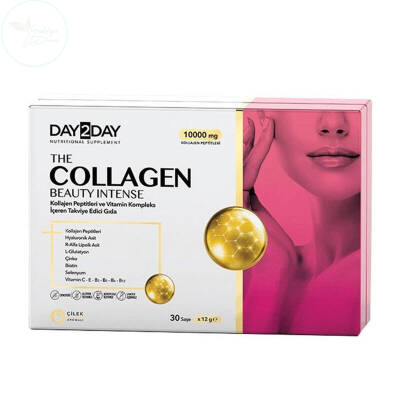 Day2Day The Collagen Beauty Intense 30 Saşe x 12 gr (Çilek Aromalı) - 1