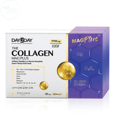 Day2Day The Collagen Beauty Plus Takviye Edici Gıda 40 ml x 30 Adet - 1