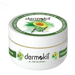 Dermokil Avokado Yağı Kil Özlü Nemlendirici Krem 300 ml - DERMOKİL