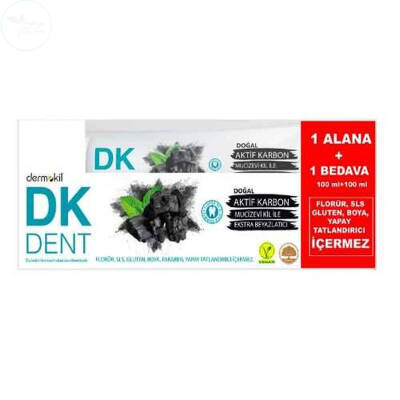 Dermokil DK Dent Diş Macunu Klasik 100 ml 1 Alana 1 Bedava - 1