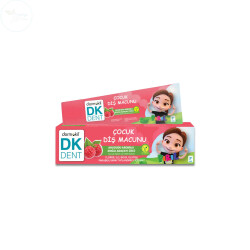 Dermokil DK Dent Pırıl Ahududu Aromalı Vegan Çocuk Diş Macunu 50 ml - 1