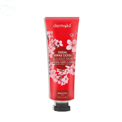 Dermokil Doğal Kiraz Çiçeği El ve Vücut Kremi 75 ml - 1
