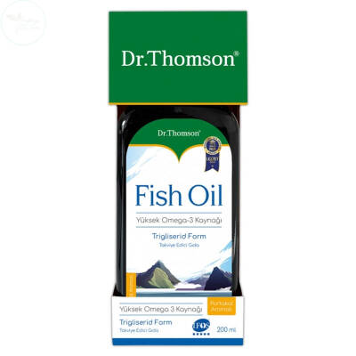 Dr. Thomson Balık Yağı İçeren Takviye Edici Gıda 200 ml - 1