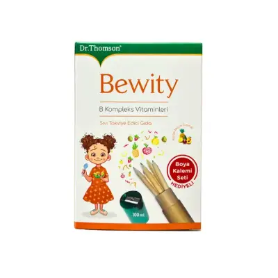 Dr. Thomson Bewity B Kompleks Vitamin Şurup 100 ml (Boya Kalemi Seti Hediyeli) - 1