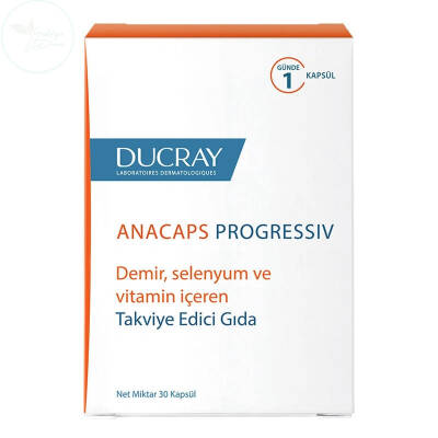 Ducray Anacaps Saç Koruyucu Takviye Edici Gıda 30 Kapsül - 1