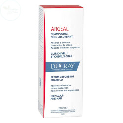 Ducray Argeal Yağlı Saçlar İçin Şampuan 200 ml - Ducray