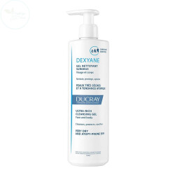 Ducray Dexyane Ultra Rich Cleansing Gel 400 ml - Ducray