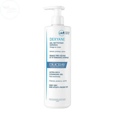 Ducray Dexyane Ultra Rich Cleansing Gel 400 ml - 1