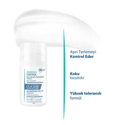 Ducray Hidrosis Terleme Karşıtı Roll On 40 ml - 2