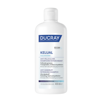 Ducray Kelual Squanorm Kepek Karşıtı & Ferahlatıcı Şampuan 400 ml - 1