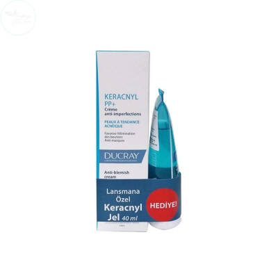 Ducray Keracnyl PP+ Cream 30 ML+ Keracnyl Jel 40 Ml Hediye - 1