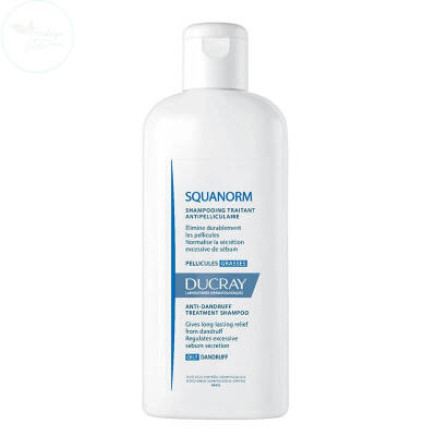 Ducray Squanorm Yağlı Kepek Karşıtı Bakım Şampuanı 200 ml - 1
