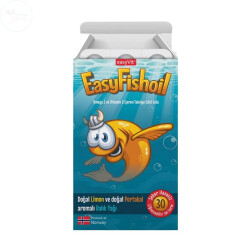 EasyFishoil Omega 3 ve Vitamin D İçeren Takviye Edici Gıda 45 gr - EasyVit