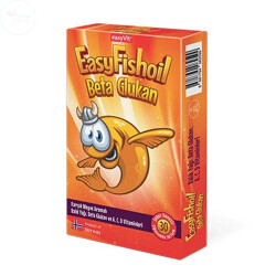 Easyvit EasyFishoil Beta Glukan Çiğnenebilir 30 Jel Form - EasyVit