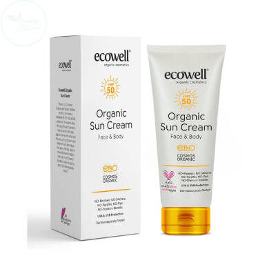 Ecowell Organik Güneş Kremi Spf 50 110 gr - 1