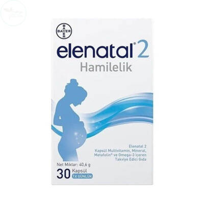 Elenatal 2 Takviye Edici Gıda 30 Tablet - 1