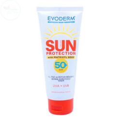 Evoderm Sunscreen Cream Güneş Koruyucu Krem Spf+50 100 ml - Evocapil