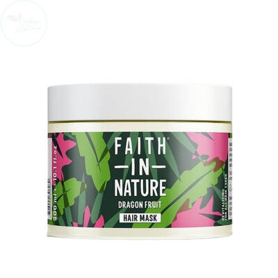 Faith In Nature Ejder Meyvesi Tüm Saç Tipleri İçin Canlandırıcı Saç Bakım Maskesi 300 ml - 1