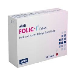 Folic-1 30 Tablet - Assos Pharma