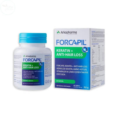 Forcapil Keratin Anti Hair Loss 60 Kapsül - 1