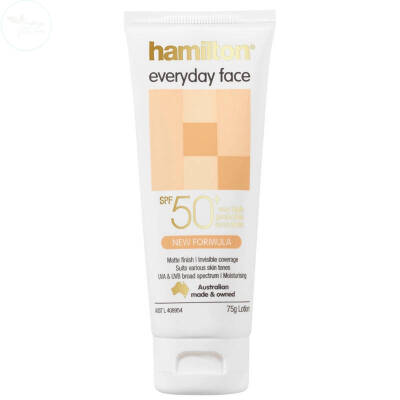 Hamilton Everyday Face SPF50+ Güneş Kremi 75 gr - 1