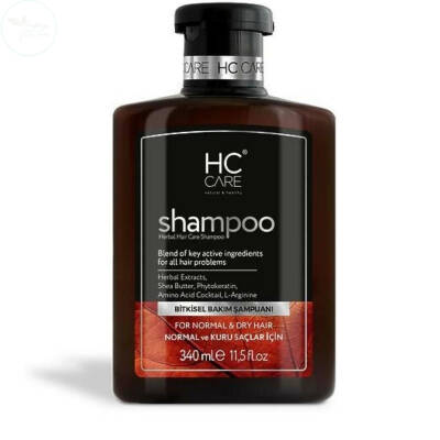 HC Care Normal ve Kuru Saçlar İçin Şampuan 340 ml - 1