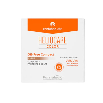 Heliocare Yağsız Kompakt Buğday SPF 50 10 gr - HELIOCARE