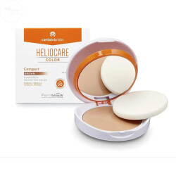 Heliocare Yağsız Kompakt Esmer SPF 50 10 gr - HELIOCARE