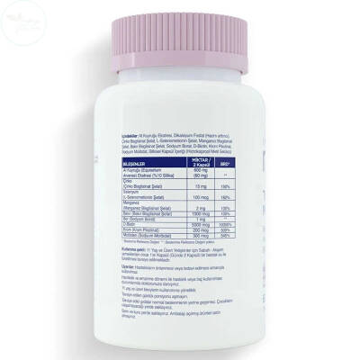 Inatura Moni Trace Biotin ve At Kuyruğu Ekstresi Multivitamin 60 Bitkisel Kapsül - 2