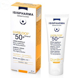 Isis Pharma Uveblock SPF 50+ Mineral Cream 40 ml - ISISPHARMA
