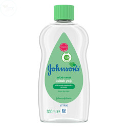 Johnsons Baby Bebek Yağı Aleo Veralı 300 ml - Johnsons 