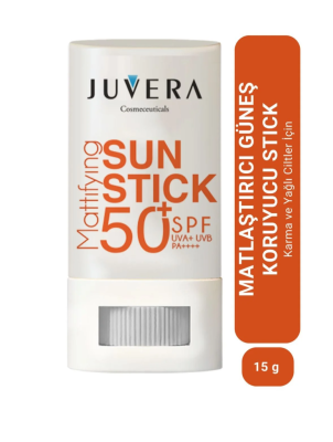 Juvera Stick Güneş Koruyucu Karma ve Yağlı Ciltler İçin 50 Spf Pa+ 15 gr - 1