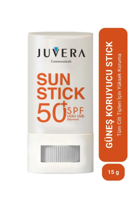 Juvera Stick Güneş Koruyucu Tüm Cilt Tipleri İçin 50 Spf Pa+ 15 gr - 1