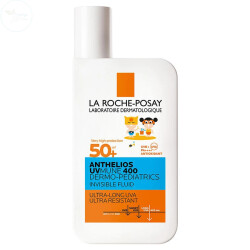 La Roche Posay Anthelios Dermo Pediatric Invisible Fluid SPF50+ Çok Hassas Ciltler Ve Çocuklar İçin Yüz Güneş Kremi 50 ml - La Roche Posay