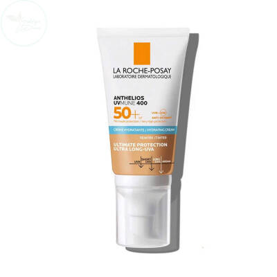 La Roche Posay Anthelios UVmune SPF+50 Hassas Ciltler İçin Yüksek Korumalı Renkli Yüz Güneş Kremi 50 ml - 1