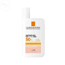 La Roche Posay Anthelios UVmune400 Invisible Fluid Tüm Cilt Tipleri İçin Renkli SPF50+ Yüz Güneş Kremi 50 ml - La Roche Posay