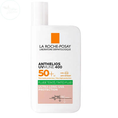 La Roche Posay Anthelios UVmune400 Oil Control Fluide SPF50+ Karma ve Yağlı İçin Renkli Yüz Güneş Kremi SPF50+ 50 ml - 1