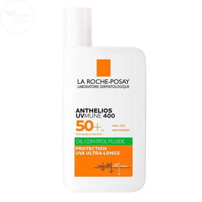 La Roche Posay Anthelios UVmune400 Oil Control Fluide SPF50+ Karma ve Yağlı İçin Yüz Güneş Kremi 50 ml - 1