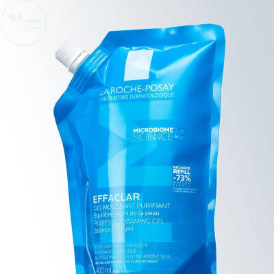 La Roche Posay Effaclar Yağlı Ciltler için Temizleme Jeli 400ml - Refill - 3