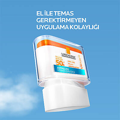 La Roche Posay New Anthelios UVAIR Vitaminli Güneş Koruyucu Stick SPF50+ 10 ml - 2