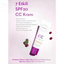 Lumene 7 Etkili Renk Dengeleyici CC Krem SPF 20 Açık 30 ml - 2