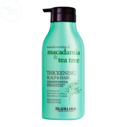 Luxliss Thickening Macadamia Tea Tree Thickening Scalp- Hair Conditioner 500 ml - Luxliss