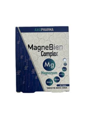 MagnaBien Complex Magnezyum Vitamin D3 ve Vitamin B6 İçeren Takviye Edici Gıda 60 Tablet - 1