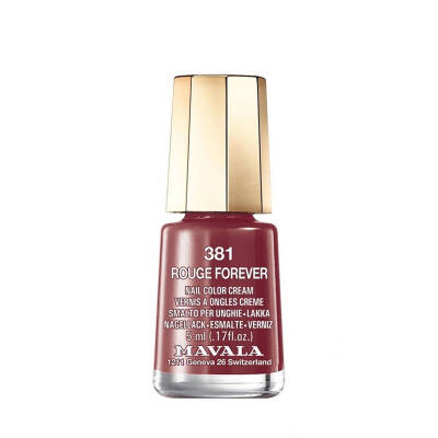 Mavala 381 Rouge Forever Oje 5 ml - 1