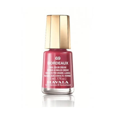 Mavala Mini Color Nail Color Cream 69 Bordeaux 5 ml - 1