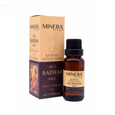 Minera Vital Acı Badem Yağı 20 ml - 1