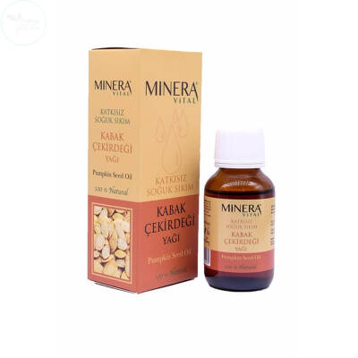 Minera Vital Kabak Çekirdeği Yağı 50 ml (Soğuk Pres) - 1