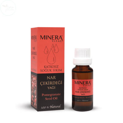 Minera Vital Saf Nar Çekirdeği Yağı 20 ml (Soğuk Pres) - 1