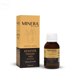 Minera Vital Soğuk Sıkım Kenevir Tohumu Yağı 50 ml - Minera Vital