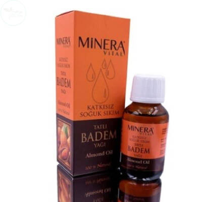 Minera Vital Tatlı Badem Yağı 50 ml (Soğuk Pres) - 1